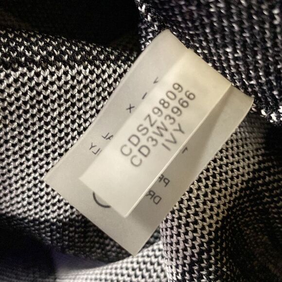 Calvin Klein Black & White Sleeveless Print Knit Dress M - Picture 4 of 7